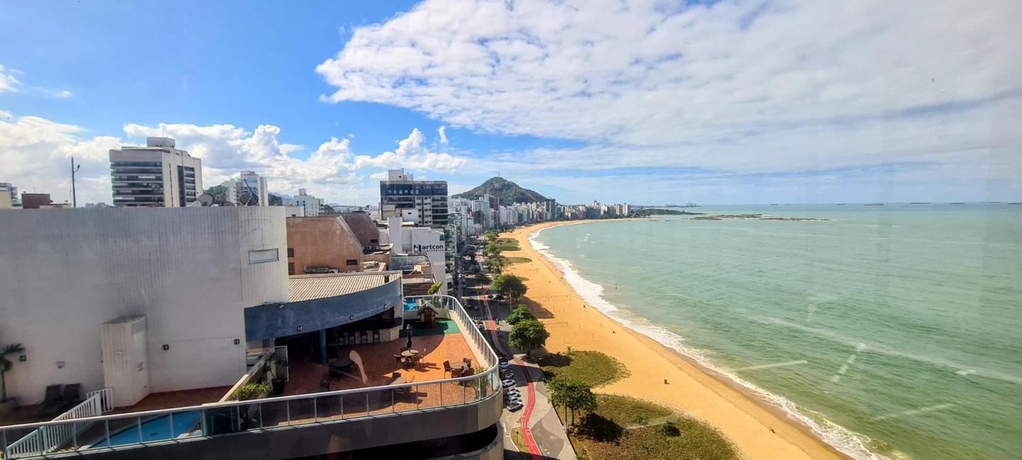 Flat Pasargada 712, Free Bikes, Pe Na Praia Vila Velha  Exterior foto